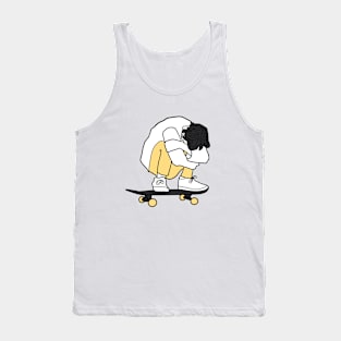 Skateboard boy Tank Top